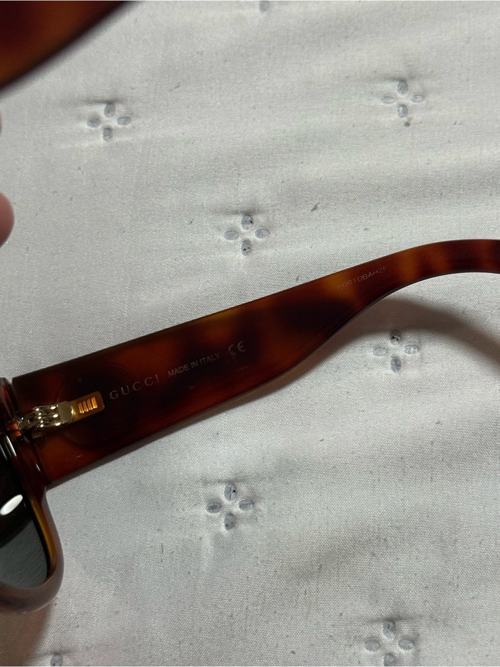 Gucci Women's Dark Brown Gradient Oversized Square Sunglasses - Picture 3 of 5